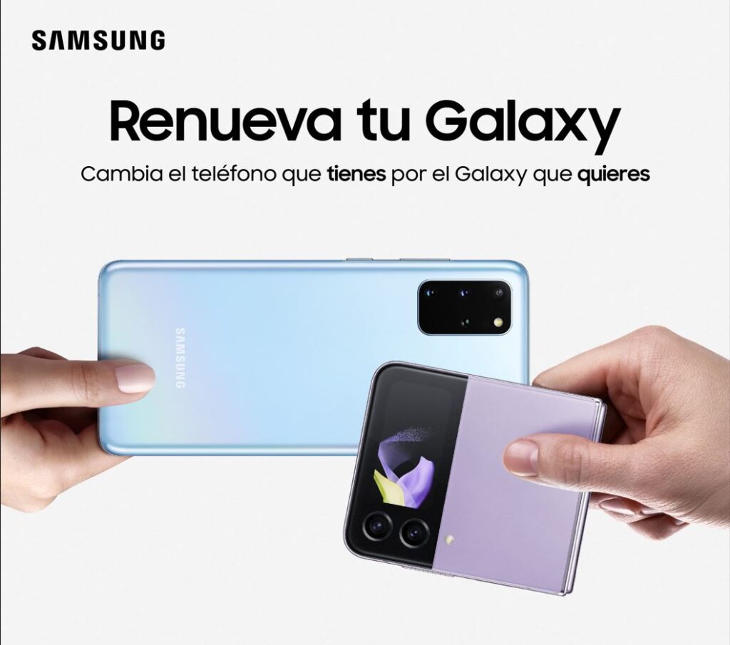 Samsung invita a los bolivianos a renovar su celular
