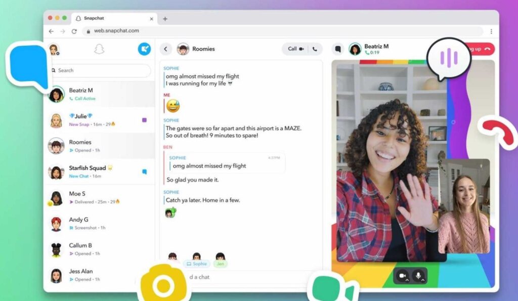 Snapchat llega a Microsoft Store para Windows 10 y 11