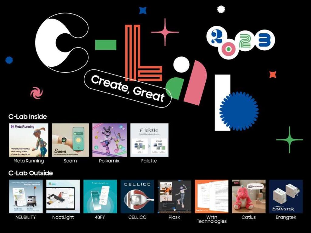 C-Lab Startups de Samsung Electronics harán su debut en CES 2023