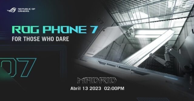 Asus prepara la llegada de ROG Phone 7, que presentará el 13 de abril