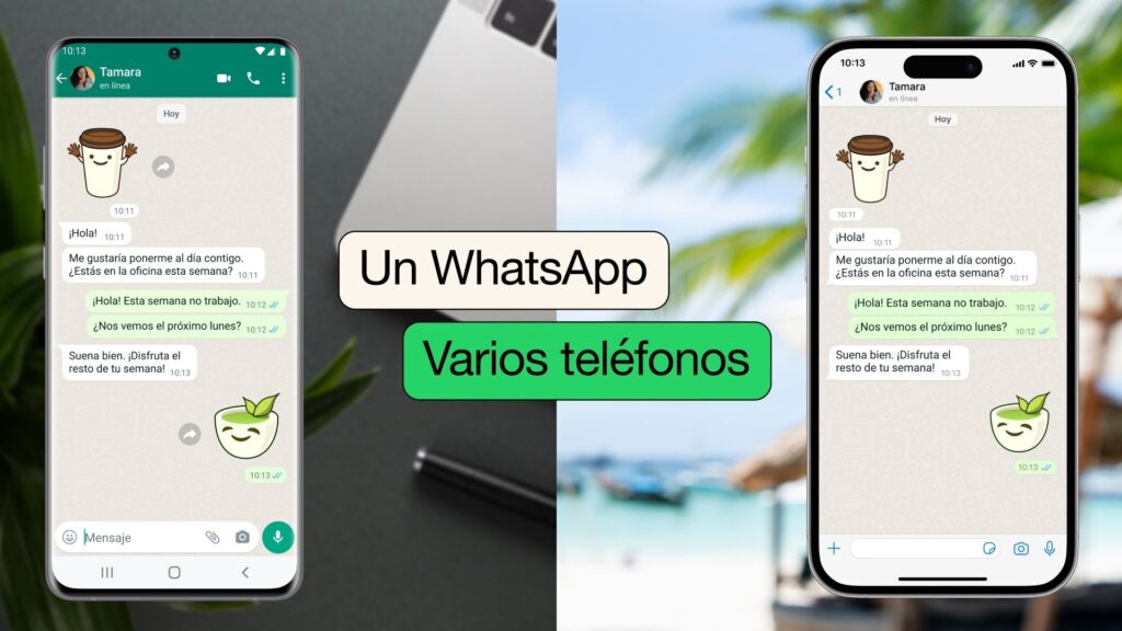 WhatsApp ya permite utilizar una misma cuenta en hasta cuatro 'smartphones' a la vez
