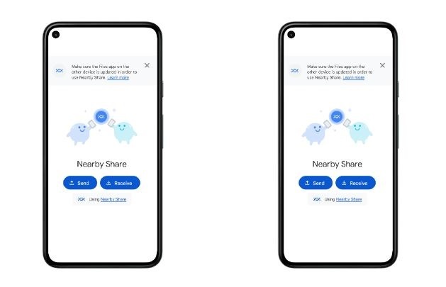 Nearby Share permitirá el envío de archivos mediante el escaneo de un código QR