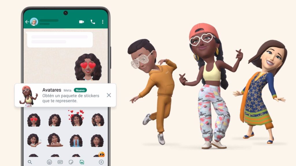 WhatsApp trabaja en avatares animados para móviles Android