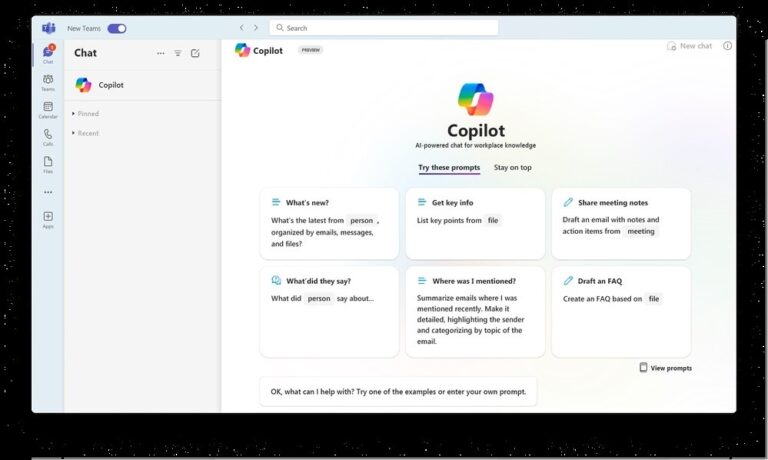 Ya disponible la nueva aplicación de Microsoft Teams para Windows y Mac, con Copilot integrado y mejoras de rendimiento
