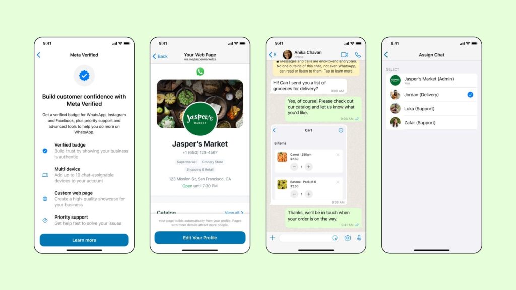 WhatsApp Business prepara insignias de verificación para canales de empresas