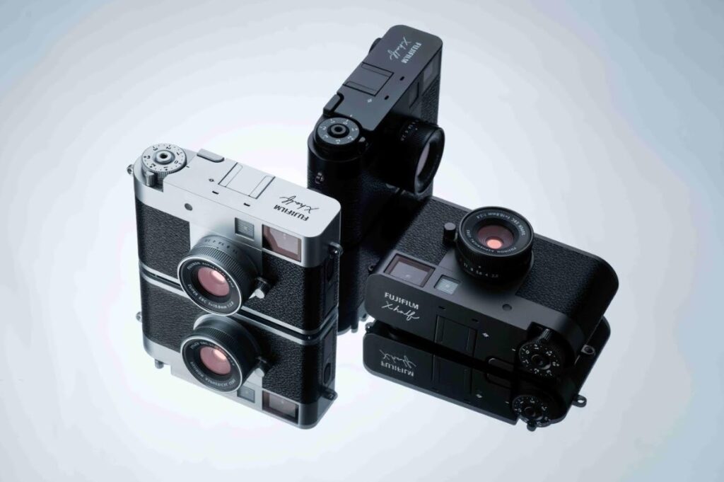X half de Fujifilm es una cámara digital que recrea las fotografías de película y la textura de grano