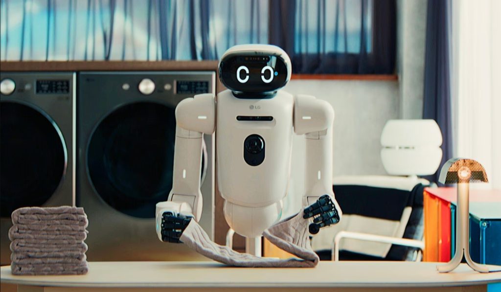 Así es CLOiD, el robot para el hogar de LG que cocina, pone la lavadora y dobla la ropa
